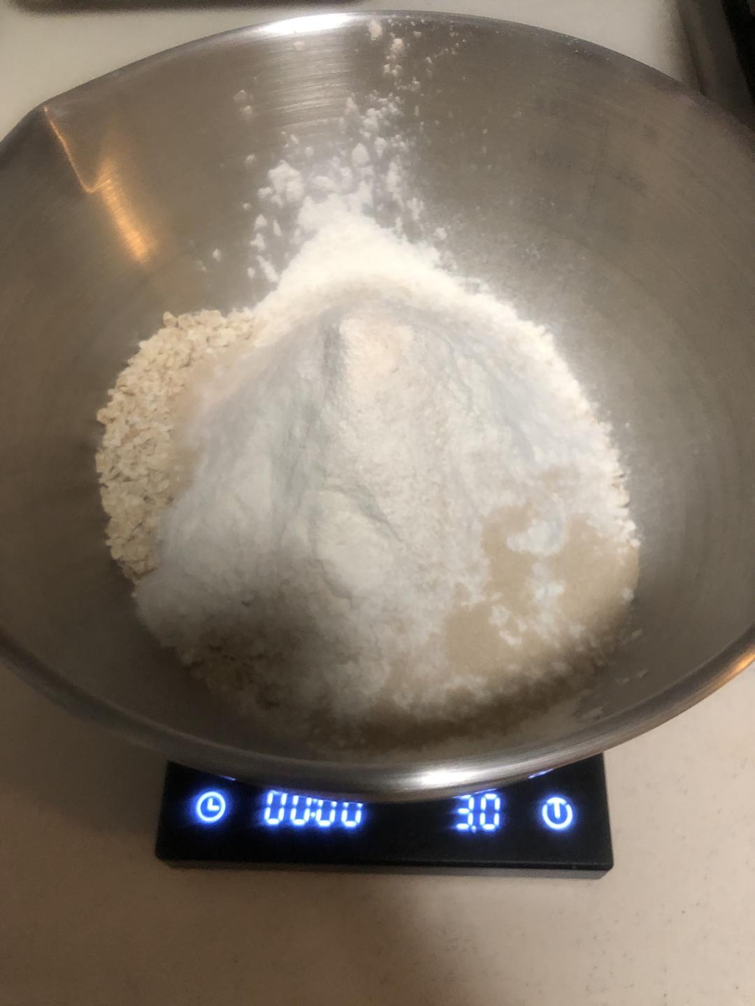 纯奶手撕吐司的做法 步骤1