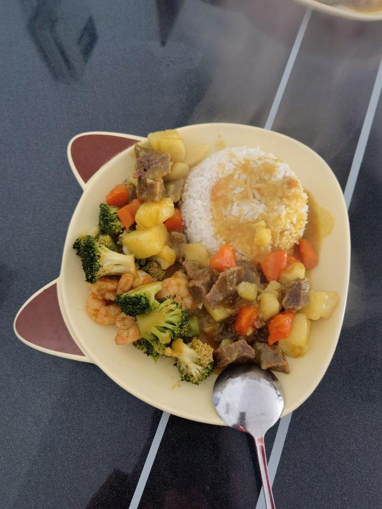 土豆牛肉咖喱饭