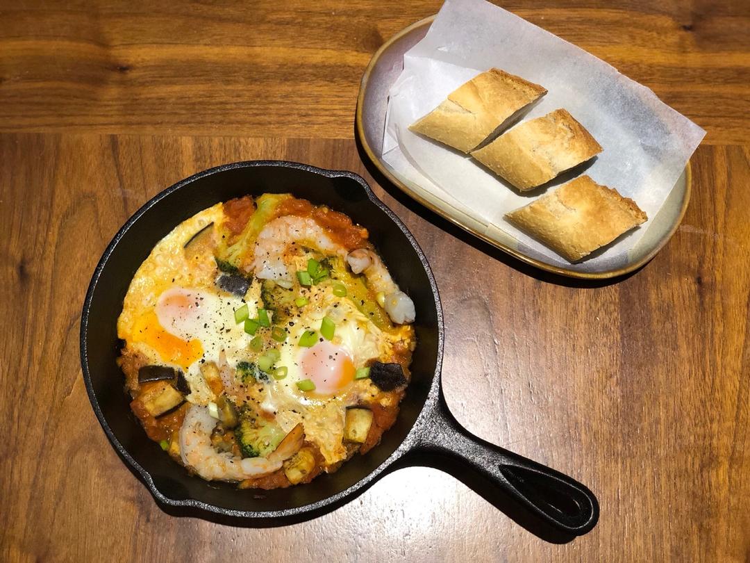 🎬 北非蛋shakshuka / 地狱蛋 eggs in hell