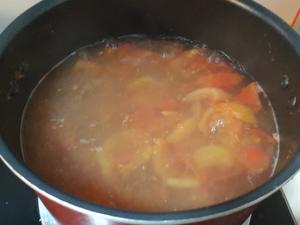 『三餐』番茄杂粮汤的做法 步骤3