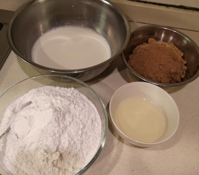 纯奶手撕吐司的做法 步骤1