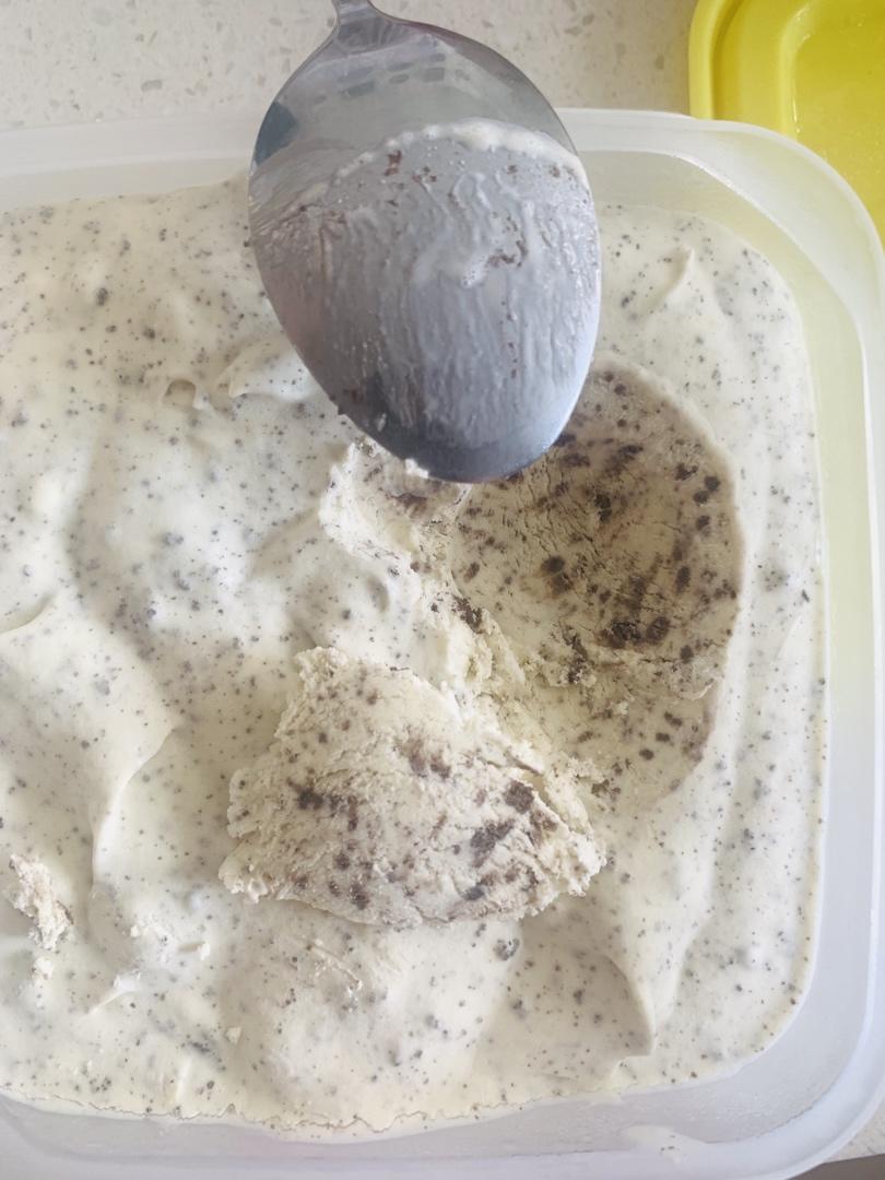 消耗淡奶油 自制奥利奥奶油冰淇淋🍦