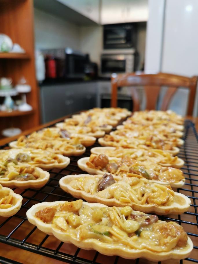 满屋飘香的坚果挞