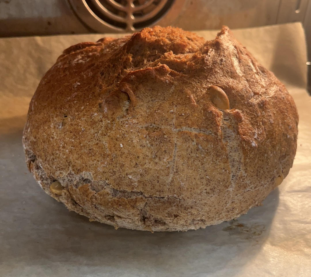 外表香脆内心柔软，油管看了不下20个视频综合出来的平民版波兰种欧包