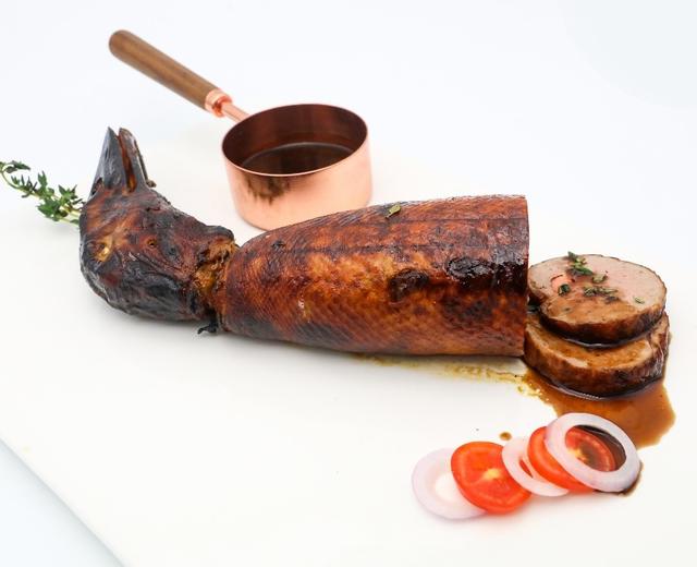 鸭脖子肠的做法