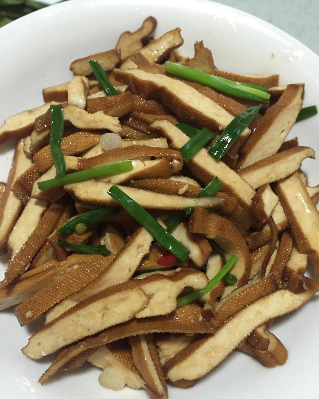 青椒豆腐干