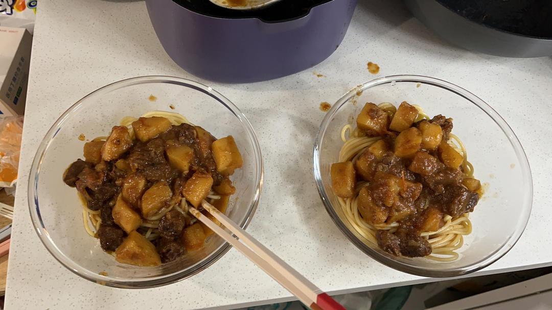 番茄土豆炖牛腩