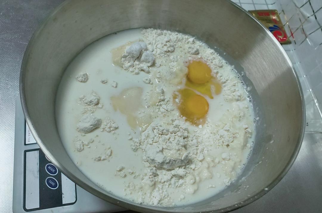 纯奶手撕吐司的做法 步骤1