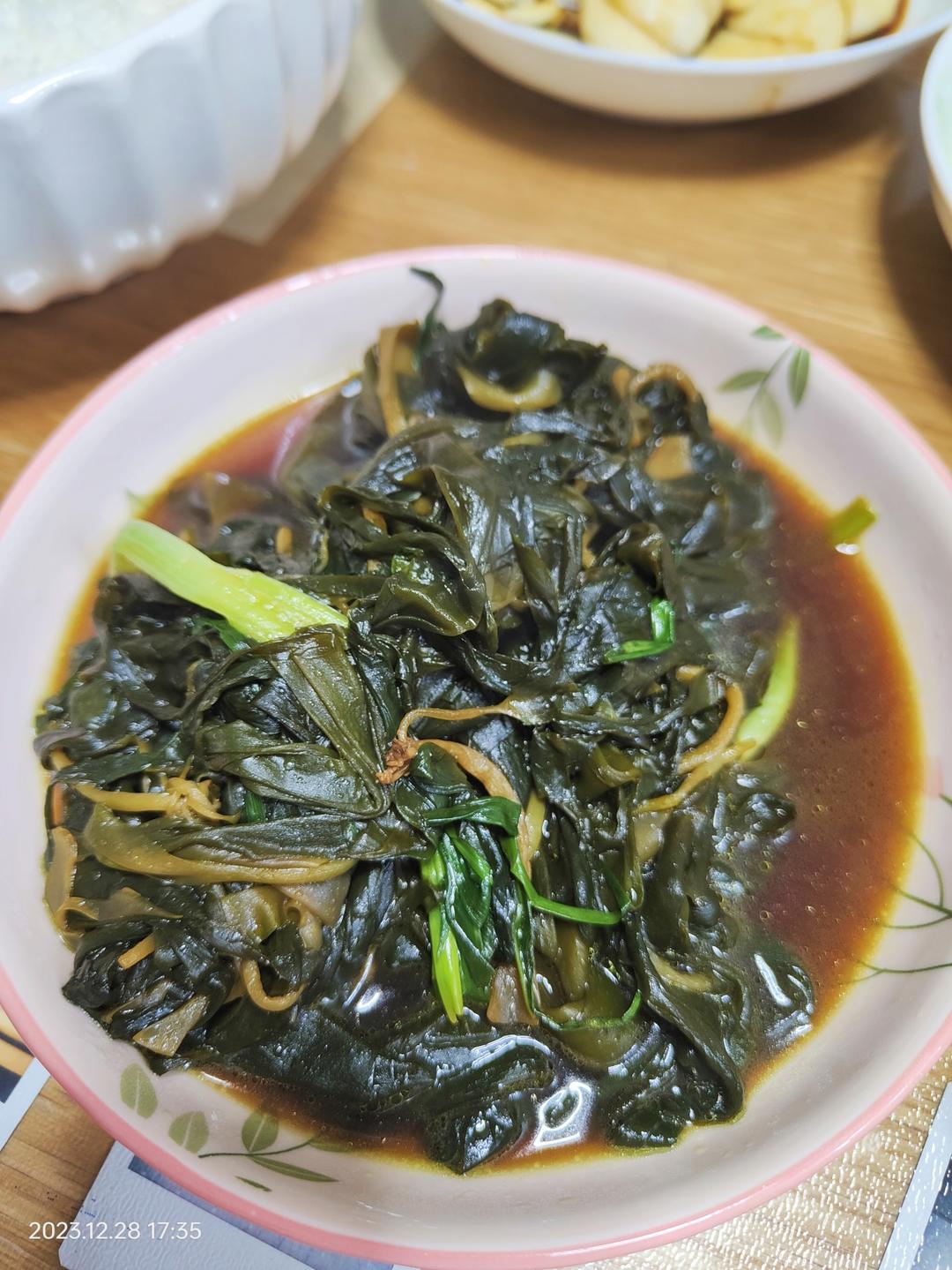 你没吃过的爆炒海带苗