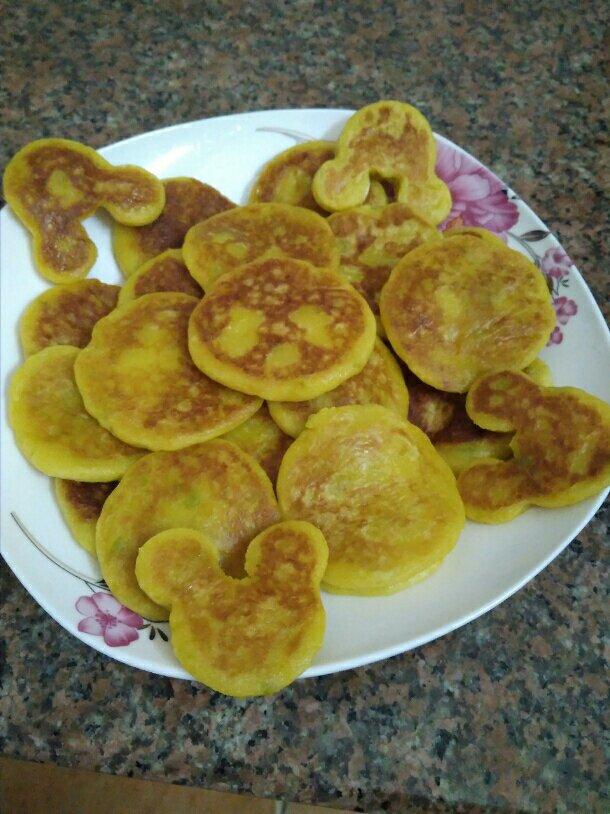 南瓜饼🎃南瓜芋泥饼🎃软糯好吃😋简单，除了糯米粉还加了面粉