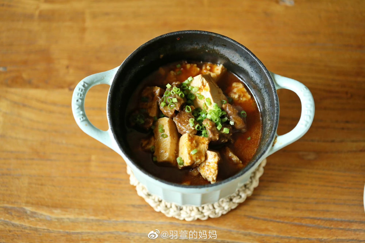 北鼎铸铁锅食谱｜牛肉豆腐煲的做法