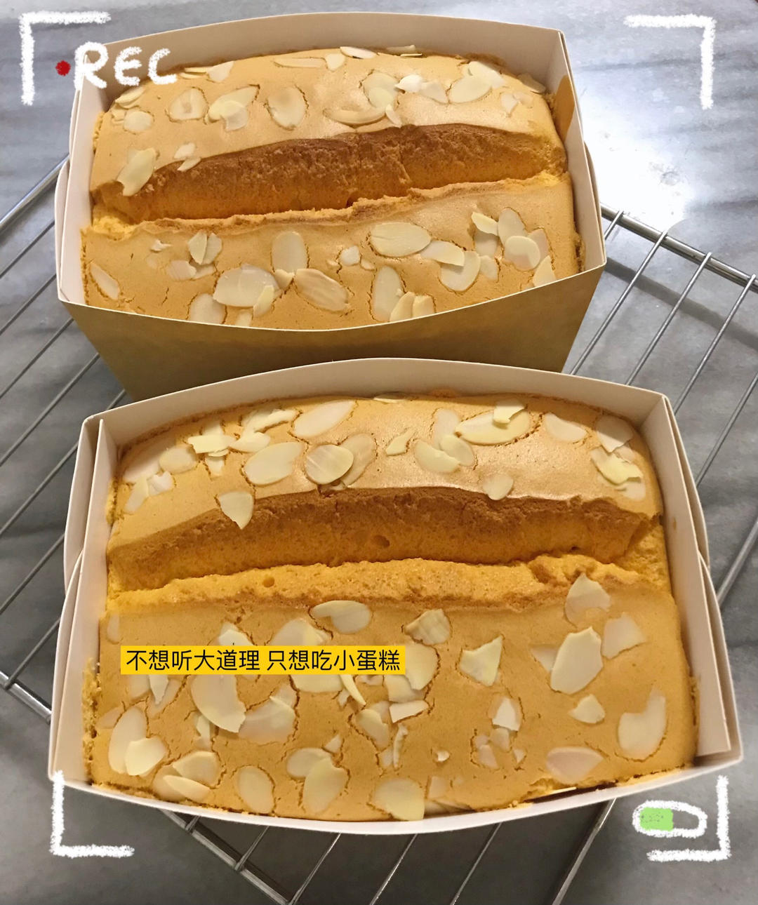 无泡打粉的金枕蛋糕—一次成功零失败