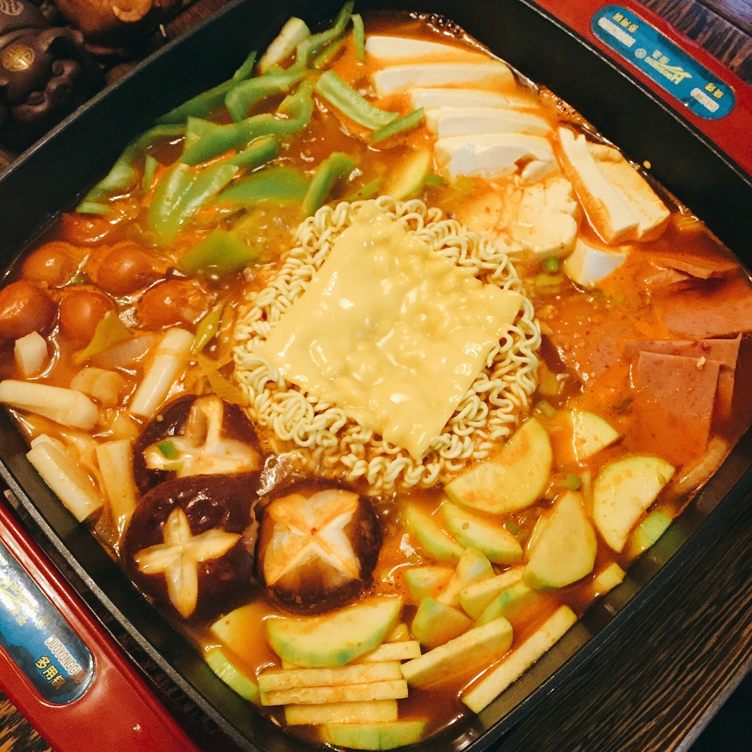 韩式芝士部队锅