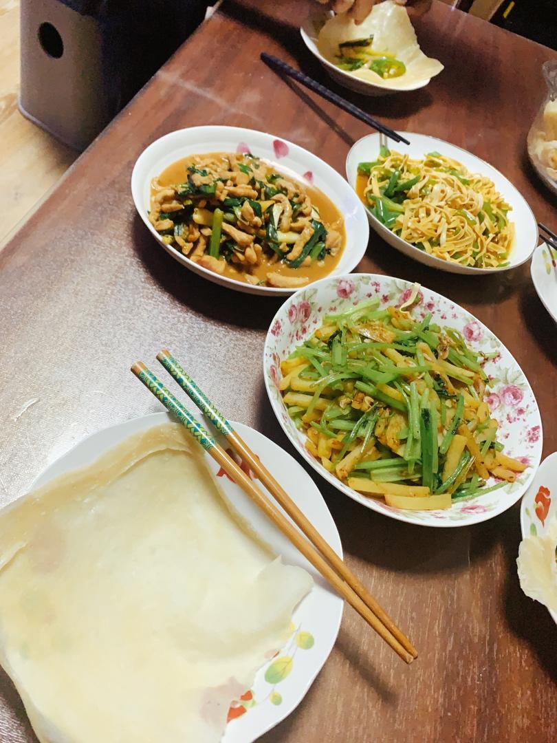 简单好做又好吃的春饼