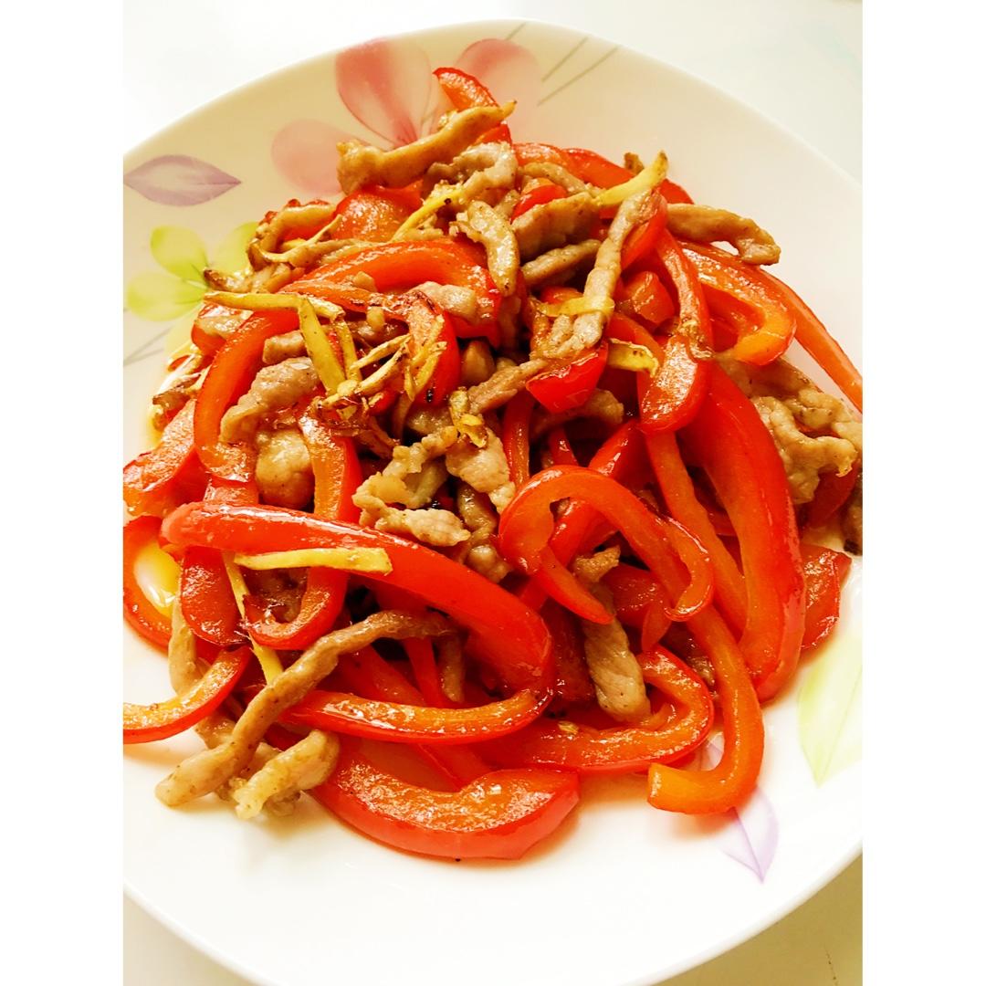 甜椒肉丝