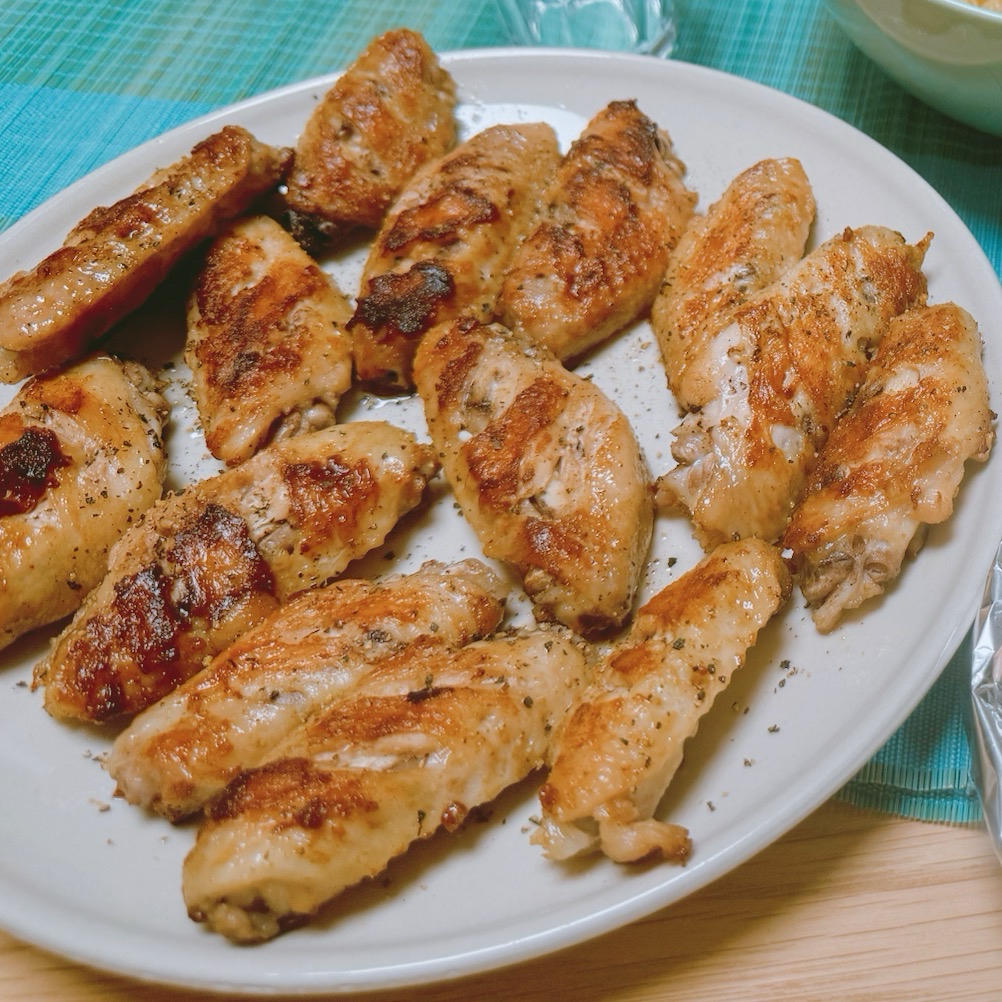 盐烤鸡翅