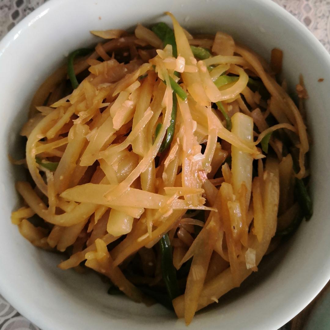 青椒土豆丝