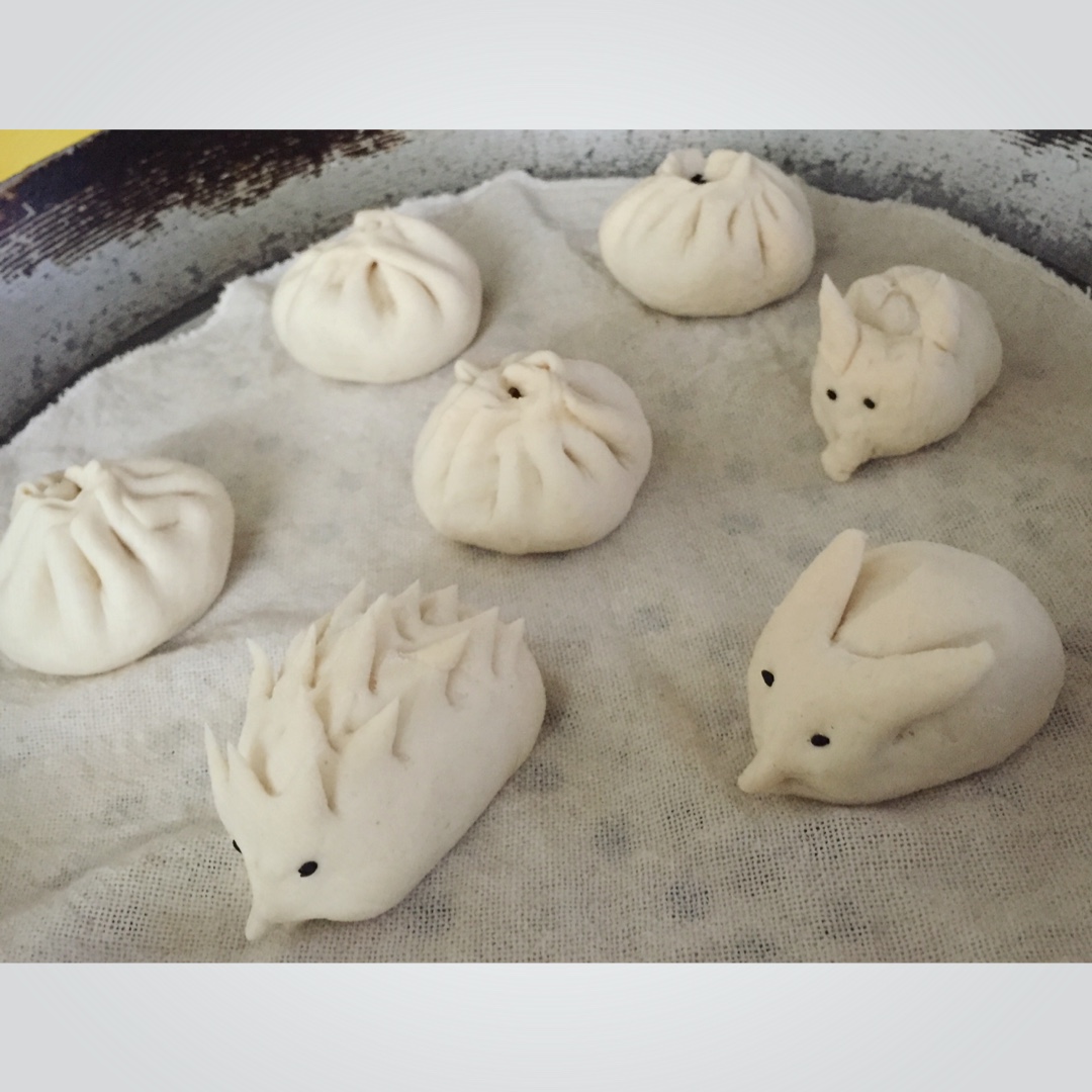 节省一半时间的大包子（另付翠绿菜包子，肉包子，腹黑包子食谱）