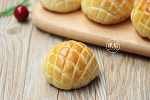 1年只卖15天的台湾菠萝蛋黄酥 黄油版不混酥 更香~的做法 步骤44