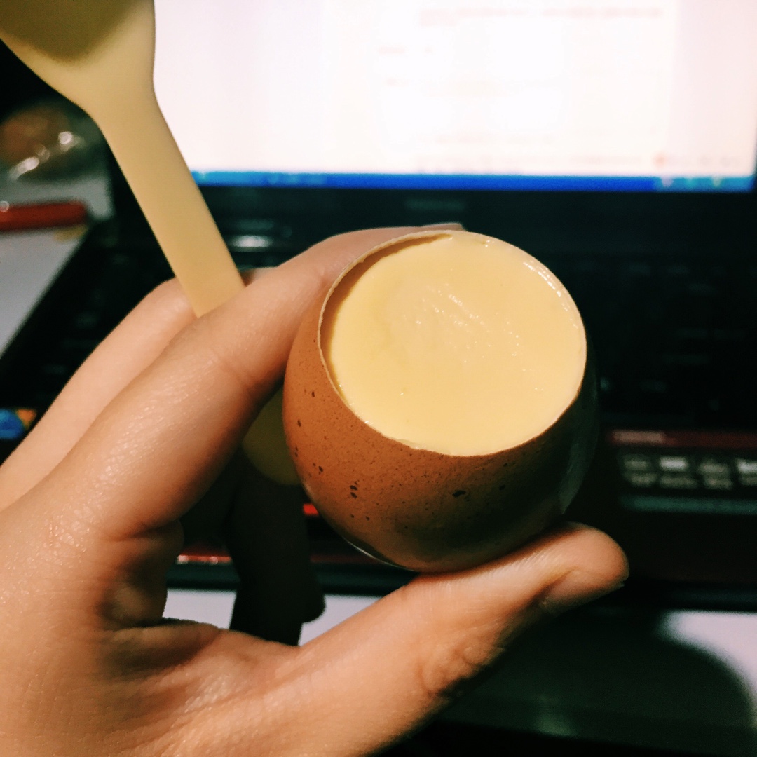 德普烤箱食谱——蛋壳布丁
