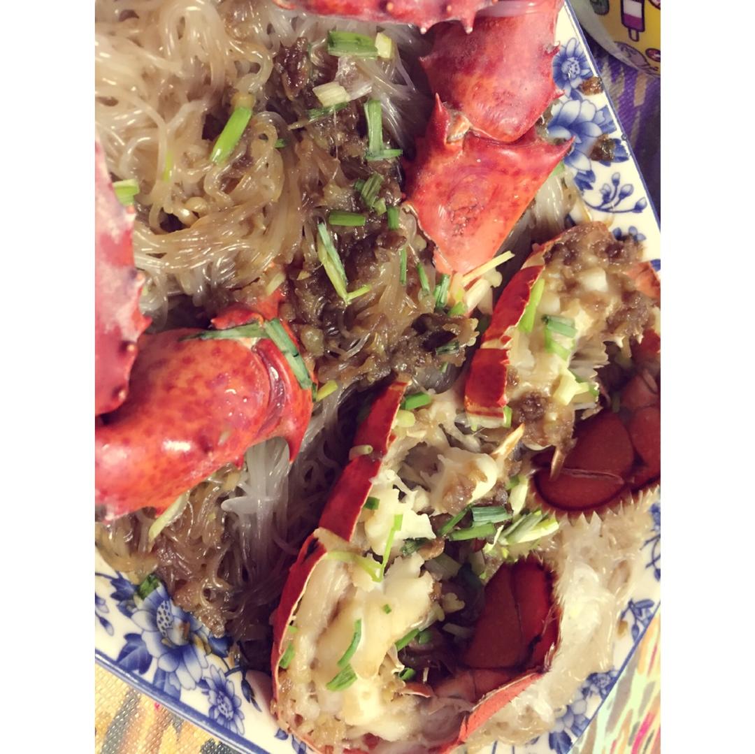 蒜蓉粉丝大龙虾