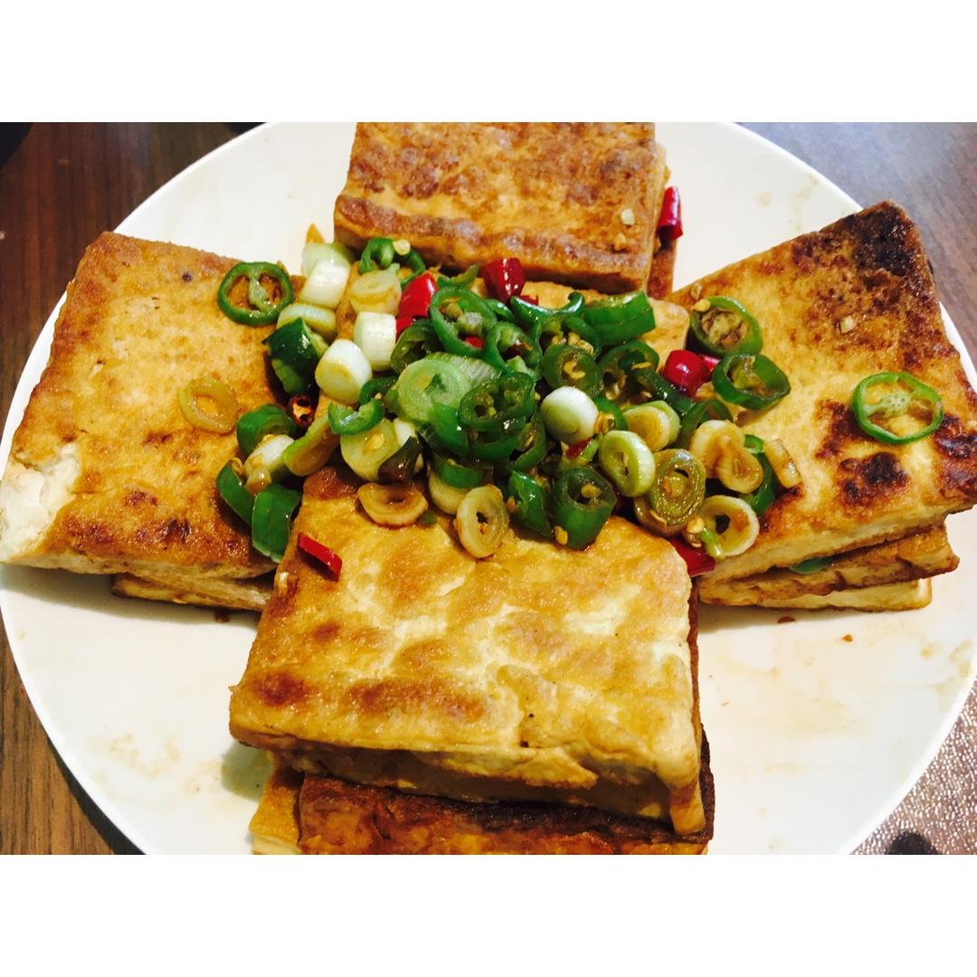家常煎豆腐