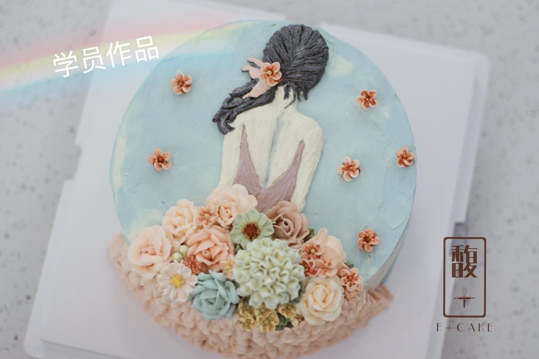Claire的手绘蛋糕