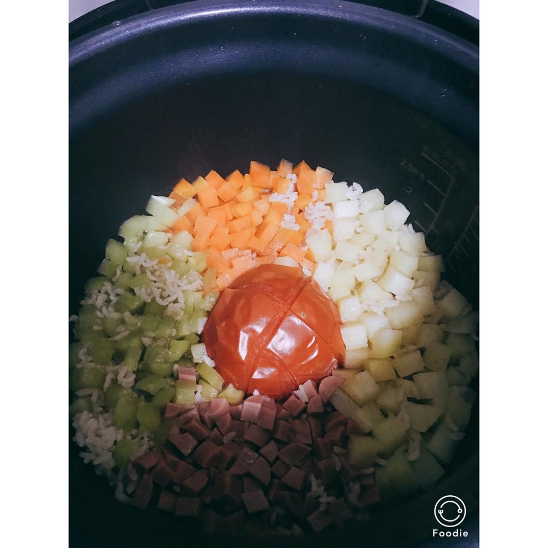 番茄焖饭