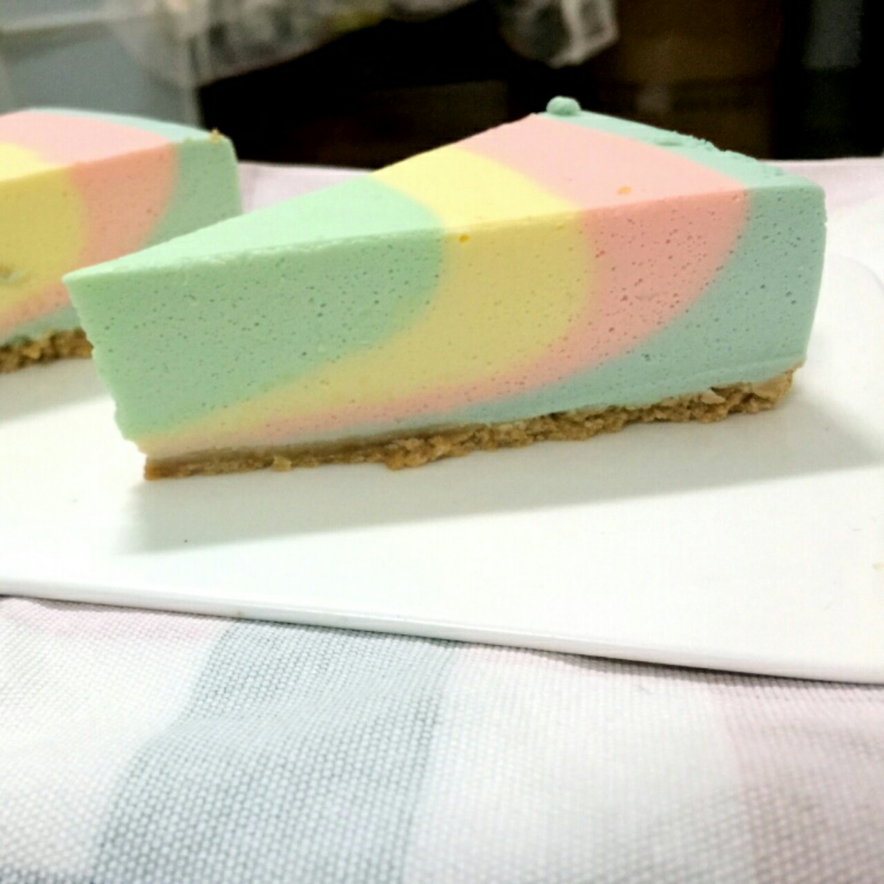 彩虹慕斯【无烤箱盆友的福音~】