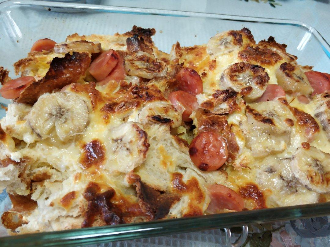 牛油果芝士焗面包