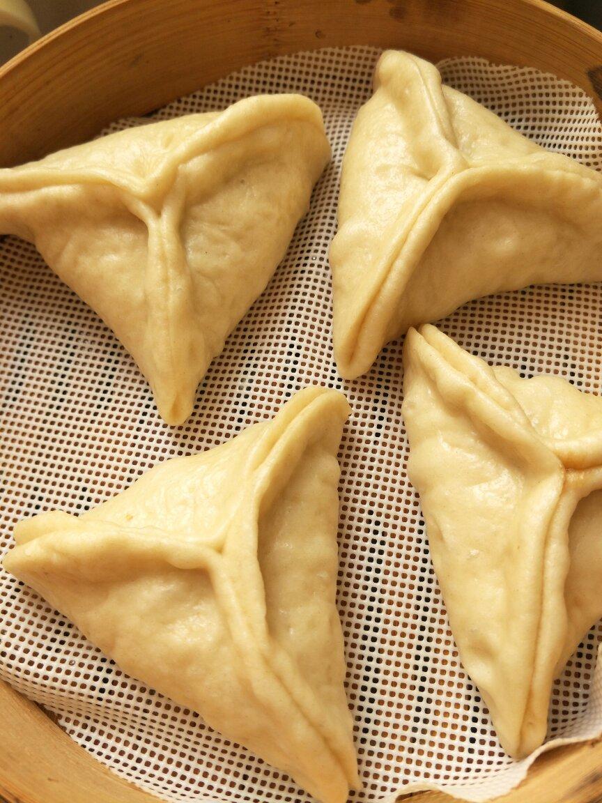 王子硕苗做的蔓越莓发面糖三角