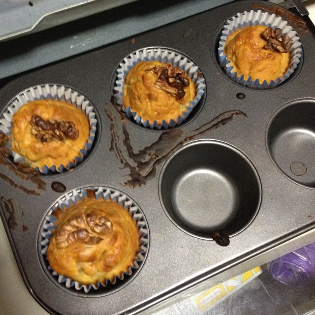 马芬 纸杯蛋糕cupcake香蕉松糕