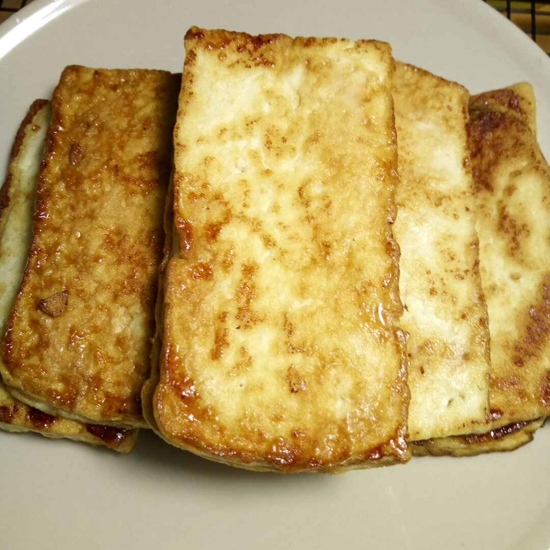煎老豆腐