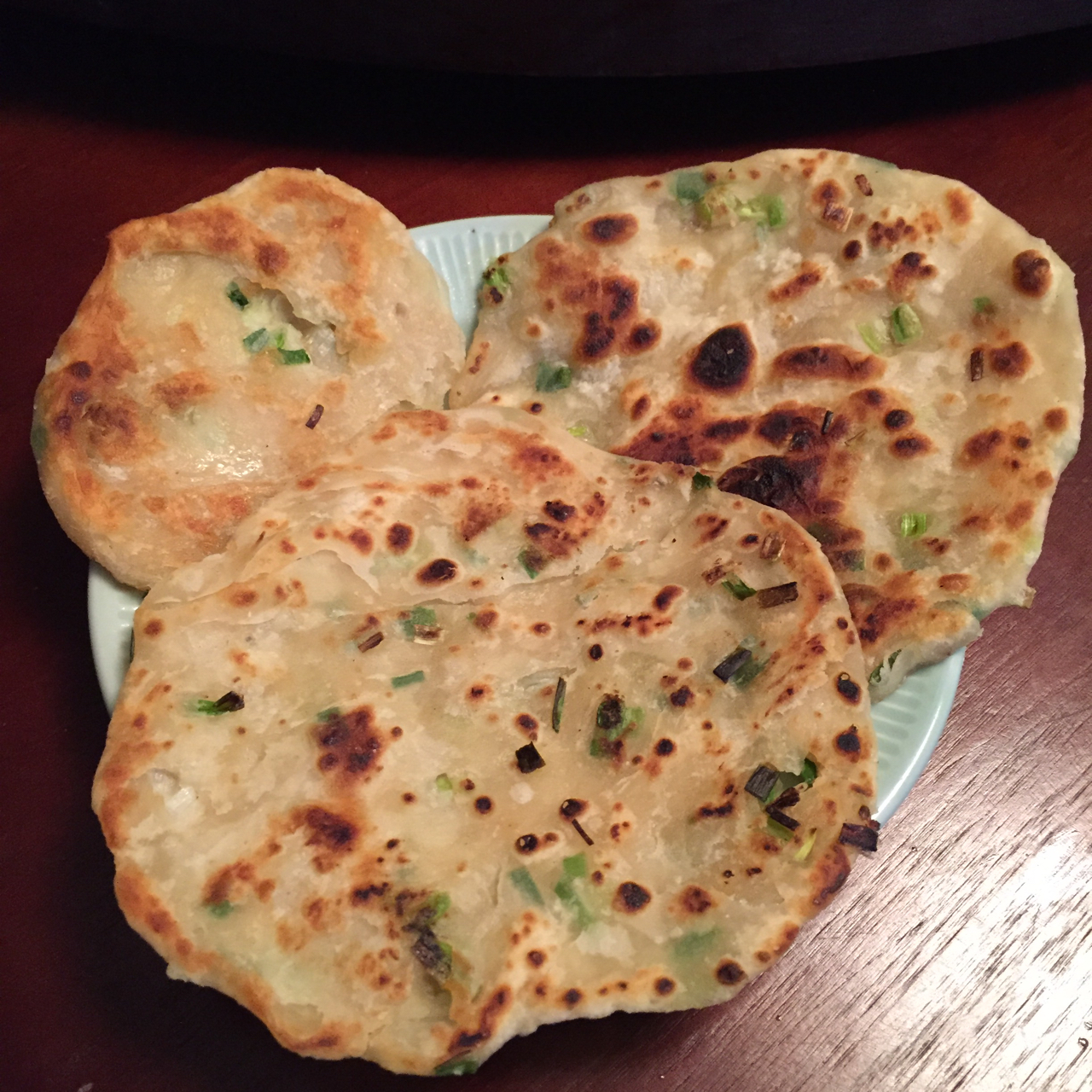 家常葱油饼