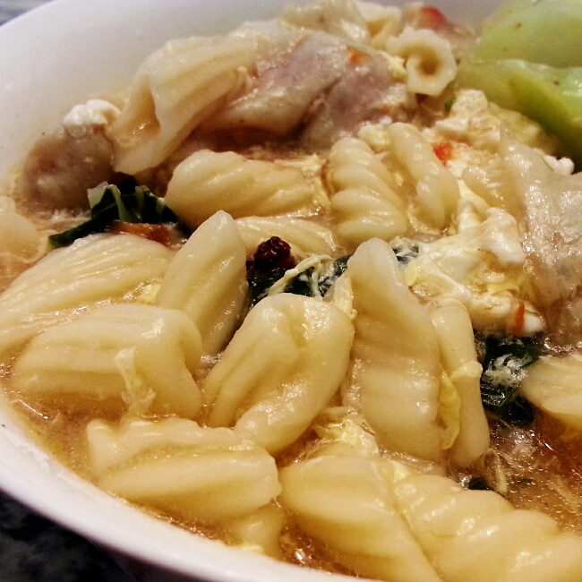 炒麻食儿（猫耳朵）