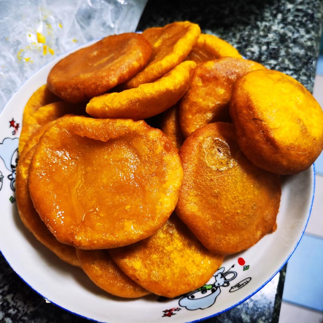 不会变形的南瓜饼