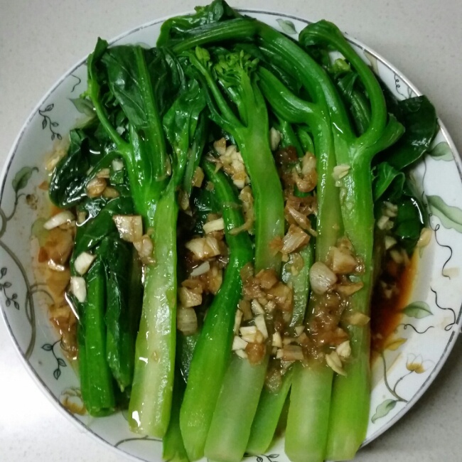 白灼芥蓝