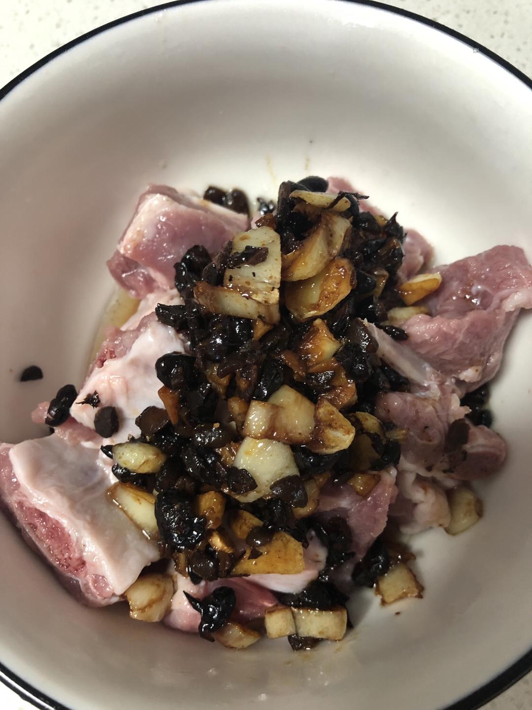 豆豉蒸排骨