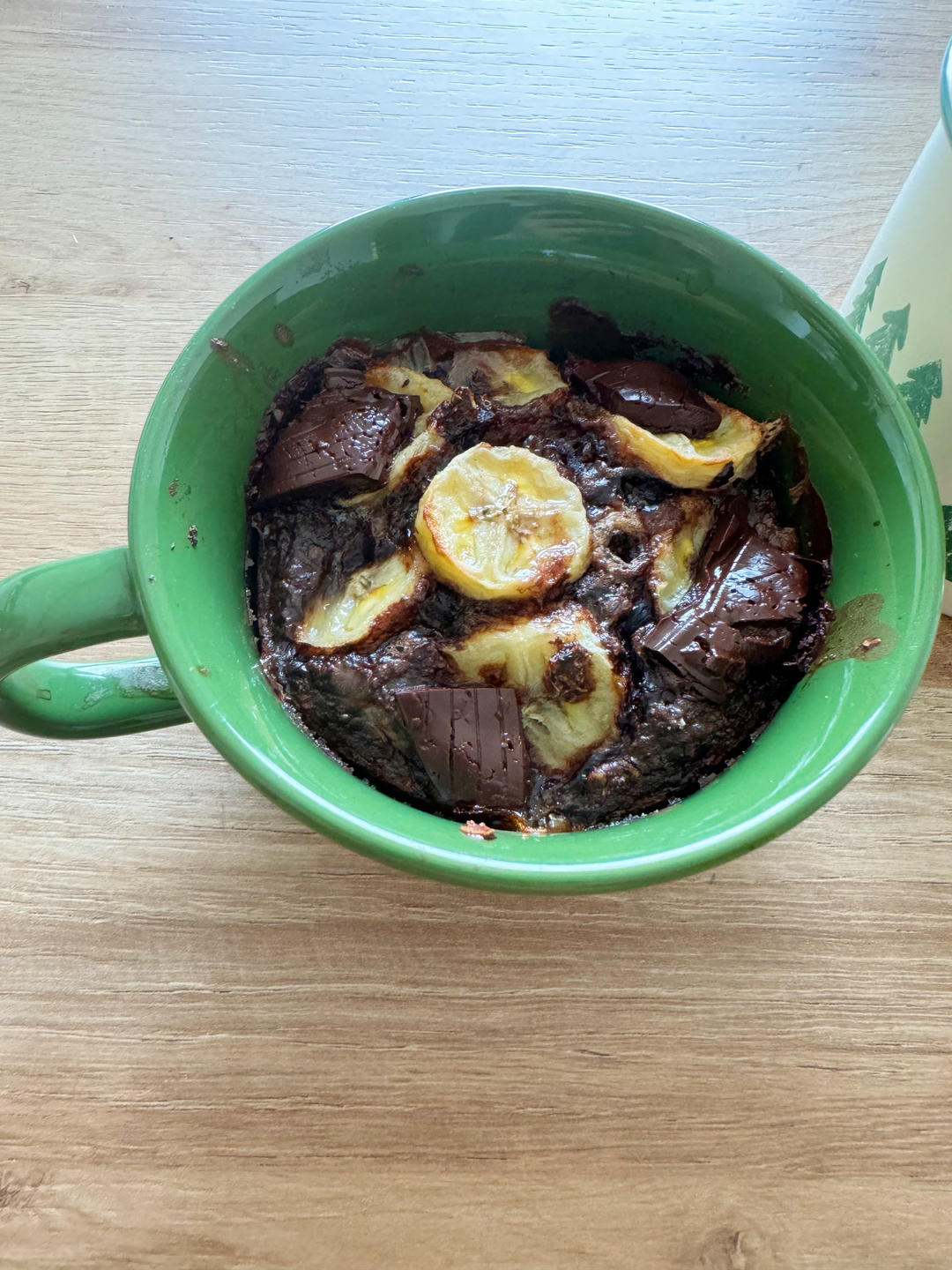 减脂餐：香蕉燕麦烤蛋奶