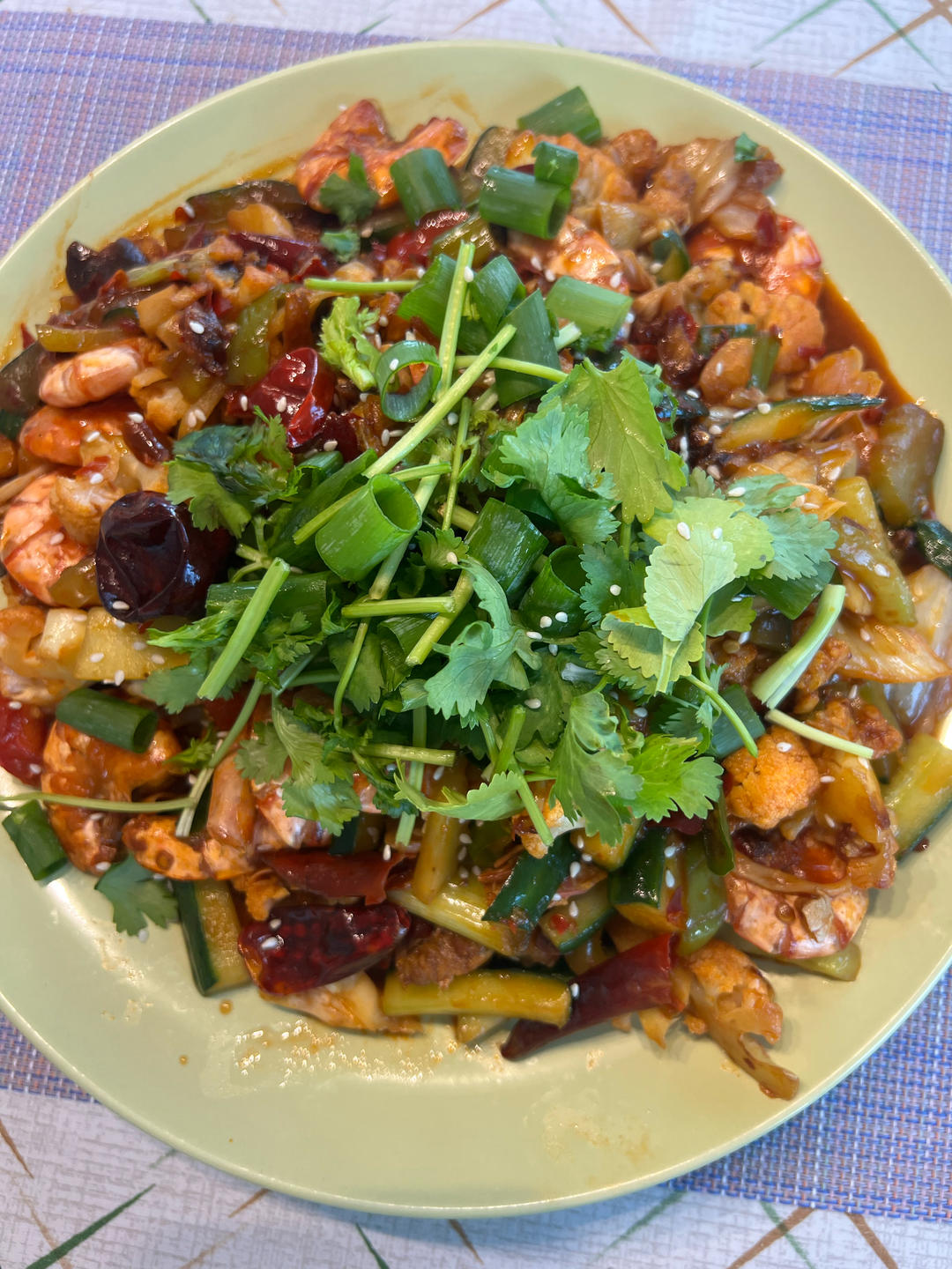 干锅香辣虾