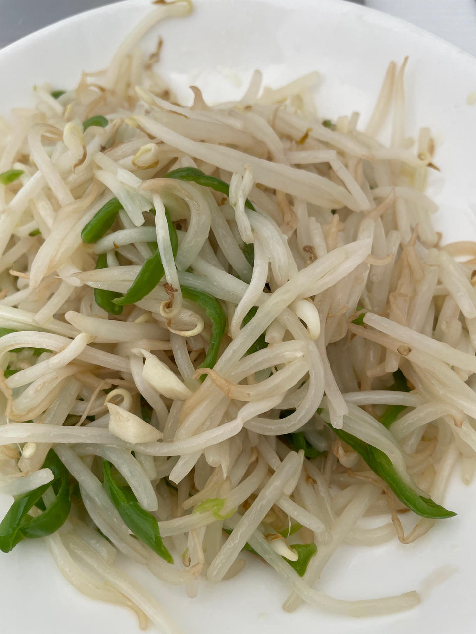 清炒豆芽