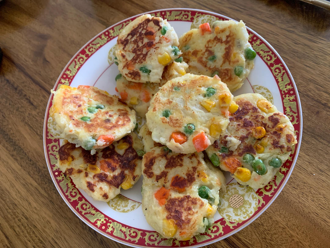 养生山药萝卜饼