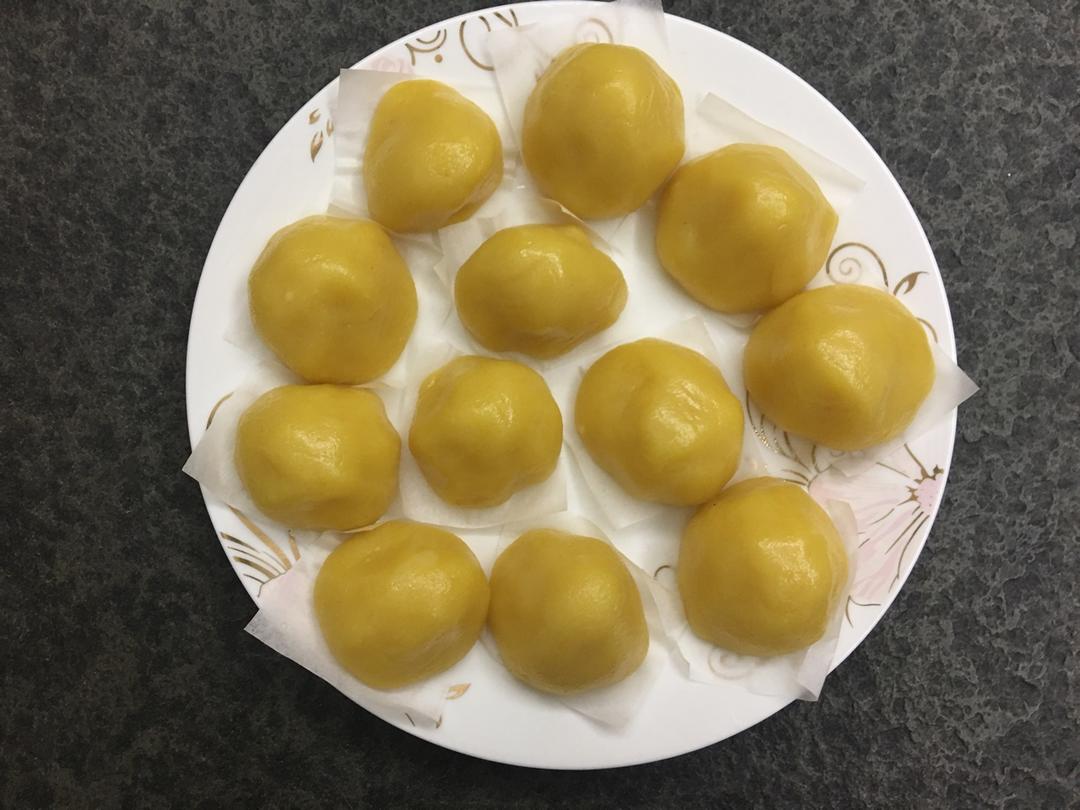 奶香糯米窝窝头