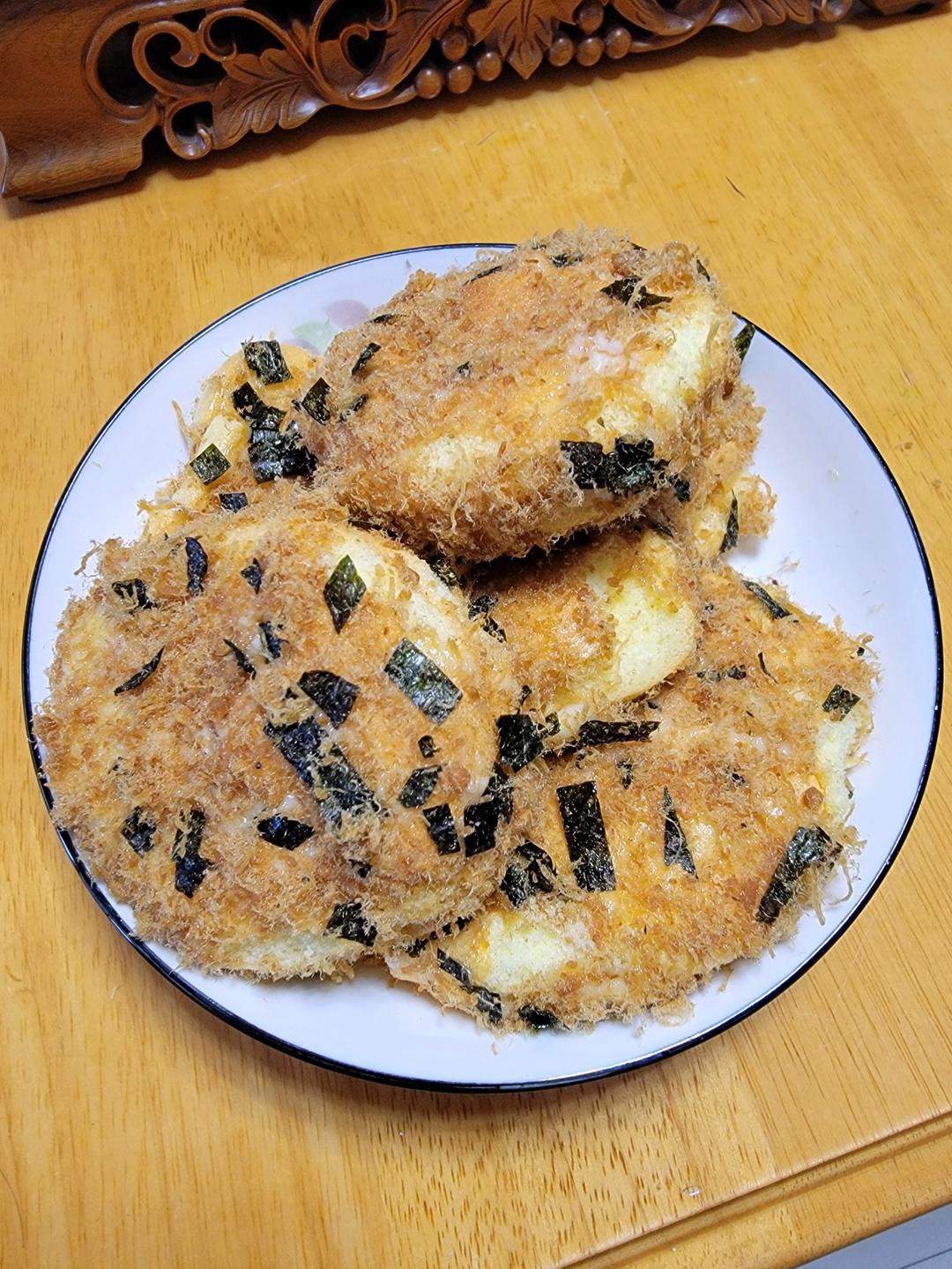 朋友都说比鲍师傅好吃的海苔肉松小贝