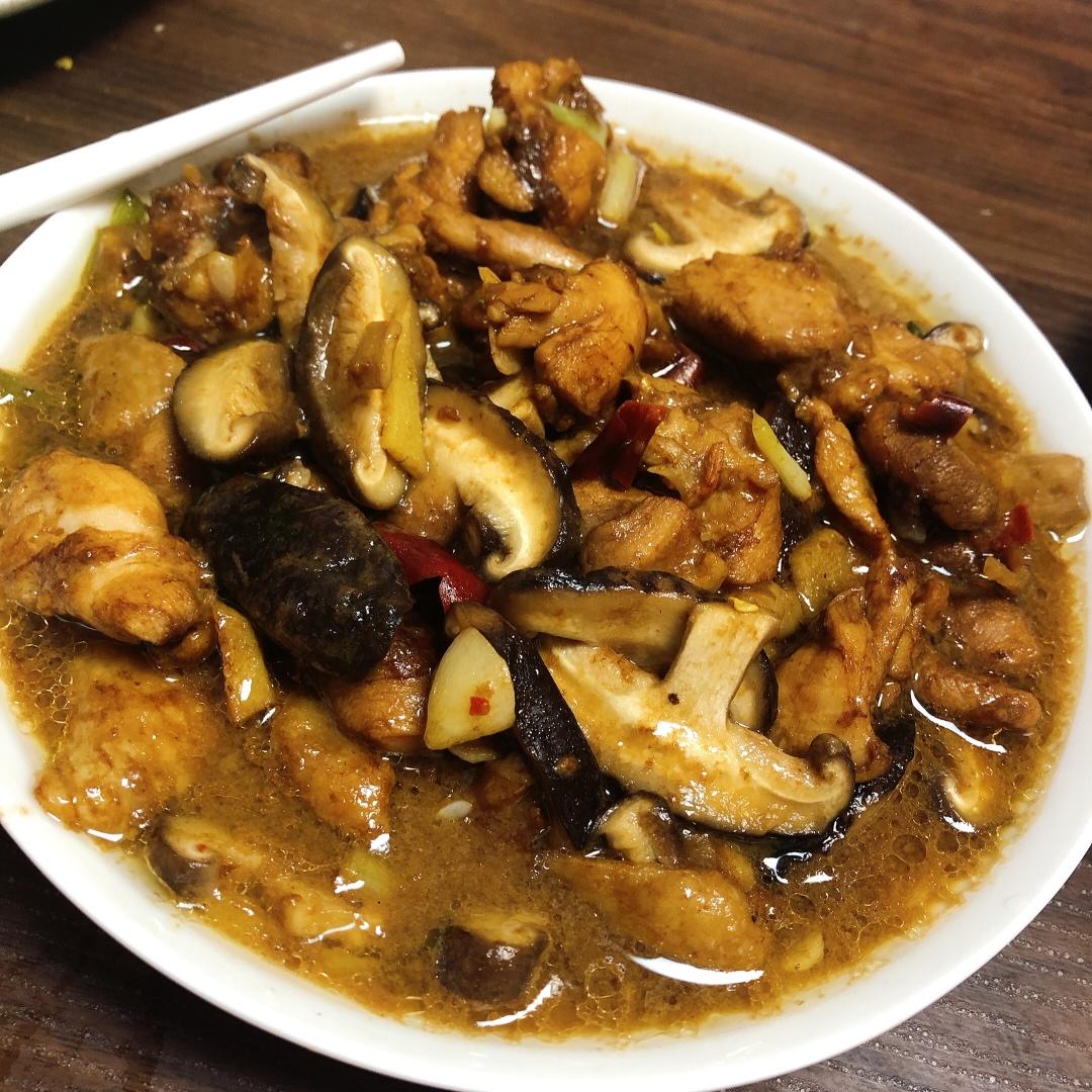 香菇蒸滑鸡