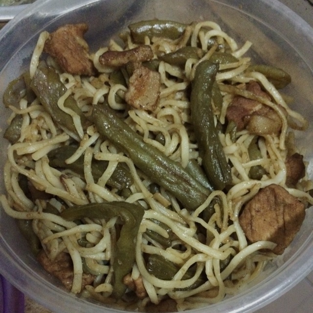 豆角焖面