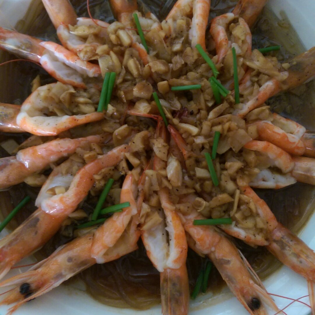 蒜蓉粉丝蒸虾