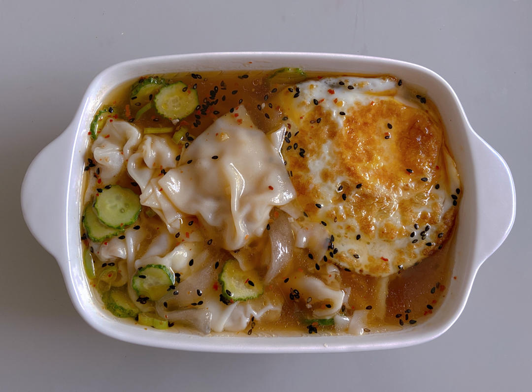 🔥好吃到汤汁都不剩❗️酸汤馄饨❗️