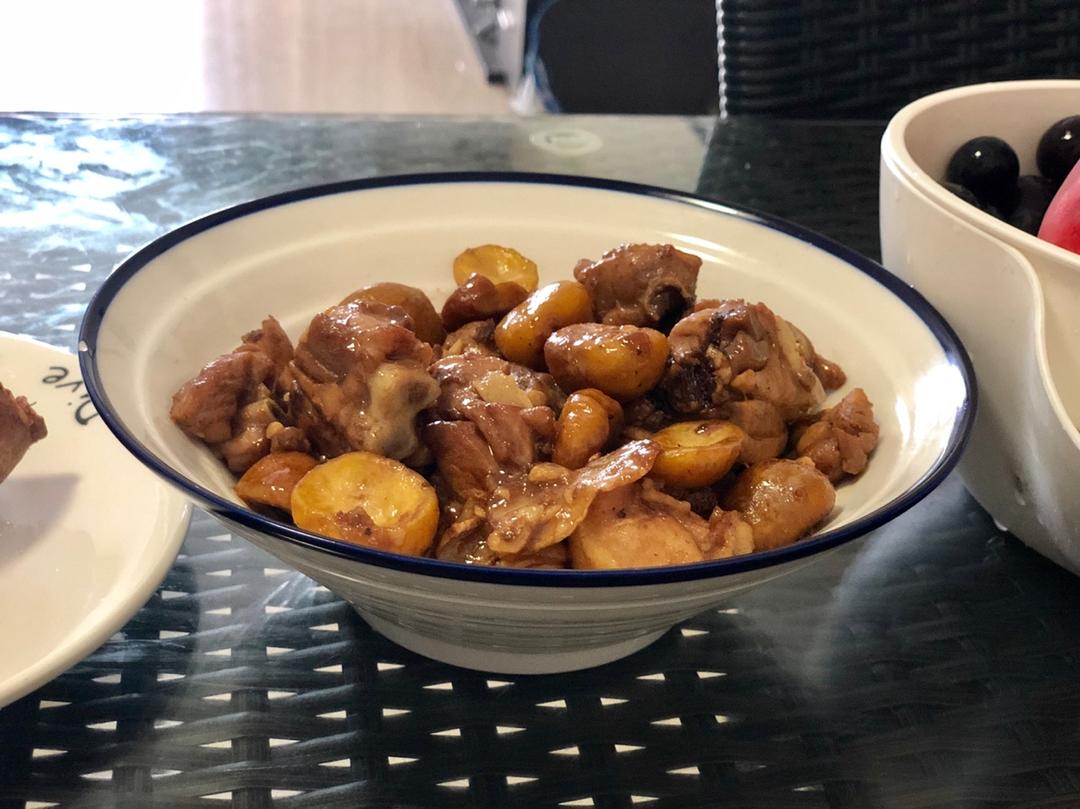 【栗子烧鸡】鸡肉都给你吃，栗子归我~