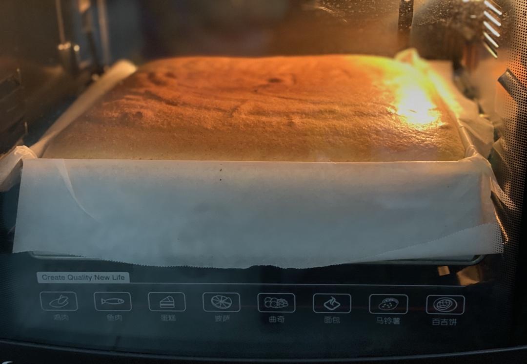 古早味蛋糕......烫面水浴法（28*28）